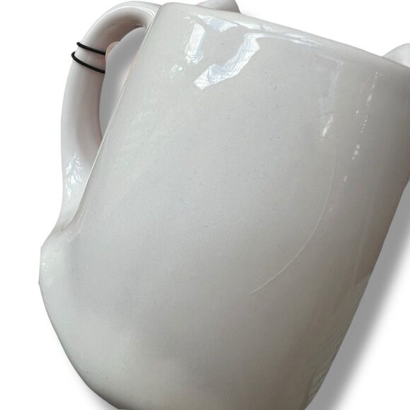 Cobwebs & Cauldrons Hand Painted Cat Pink Bow Halloween Mug - Picture 10 of 10